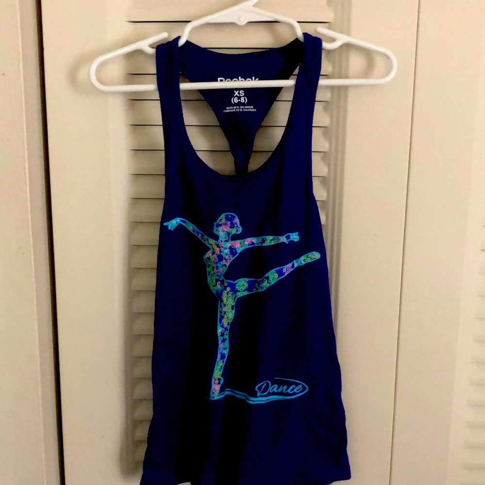 Reebok dance tank size 6-8 xs